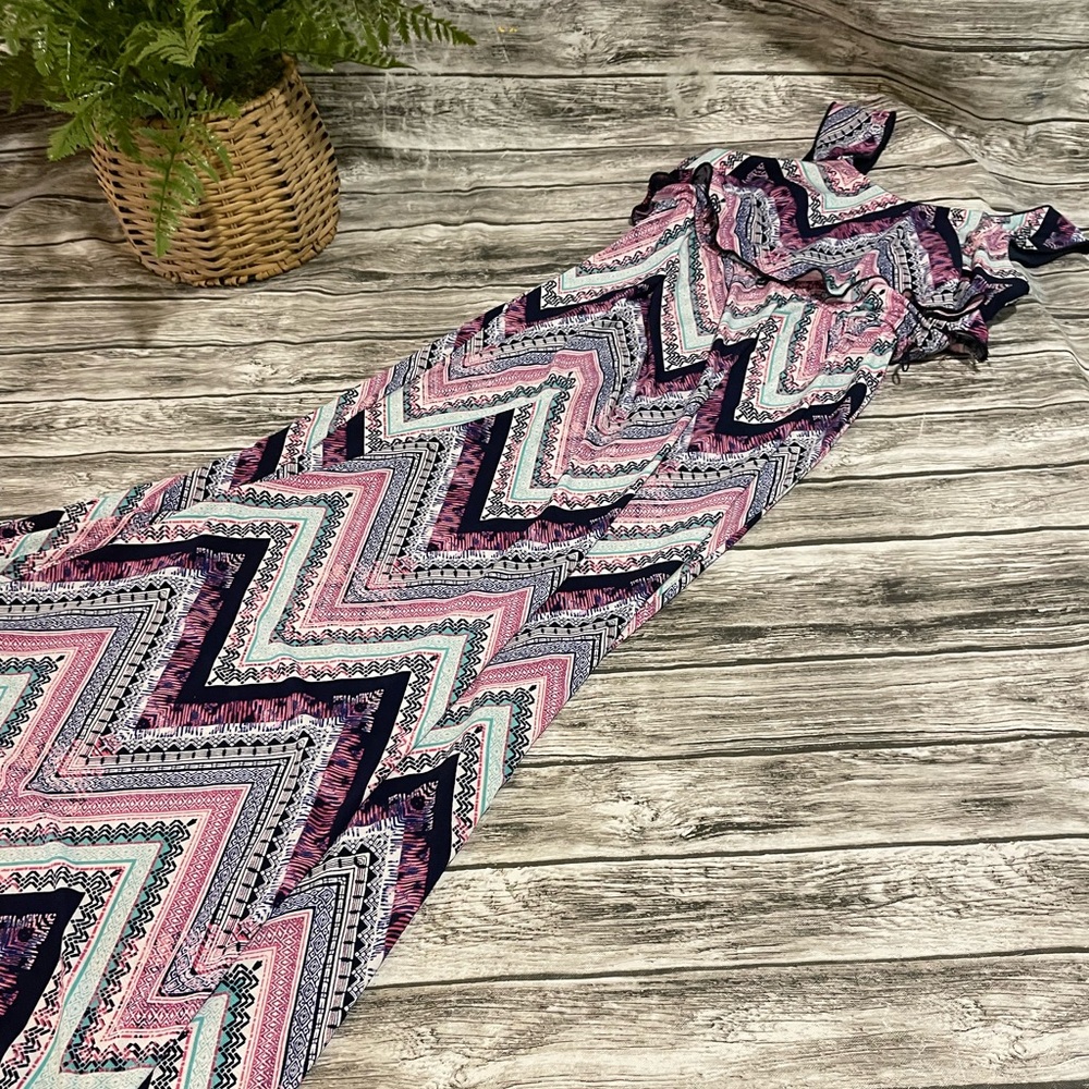 Sundress with bright purples